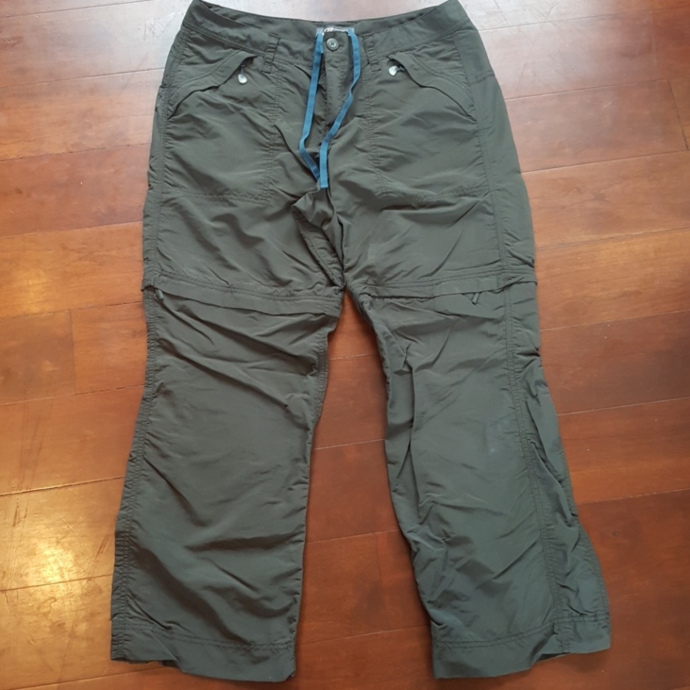 Eddie Bauer Zip to Shorts Water Repellant Pants